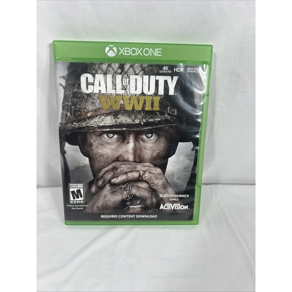 Microsoft XBox One Call of Duty: WWII. Rated M‎